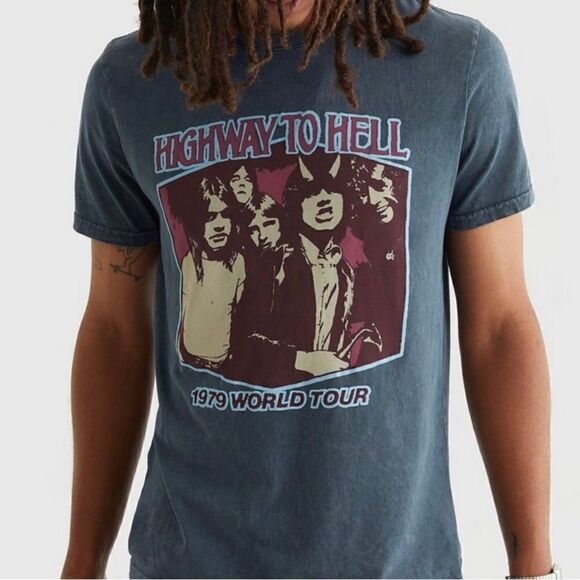 NWT Lucky Brand AC/DC T-Shirt for Men - Picture 1 of 7